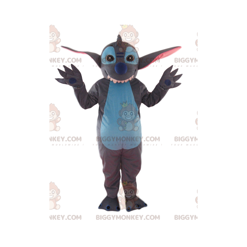 Disfraz de mascota Stitch BIGGYMONKEY™, de Disney's Lilo &