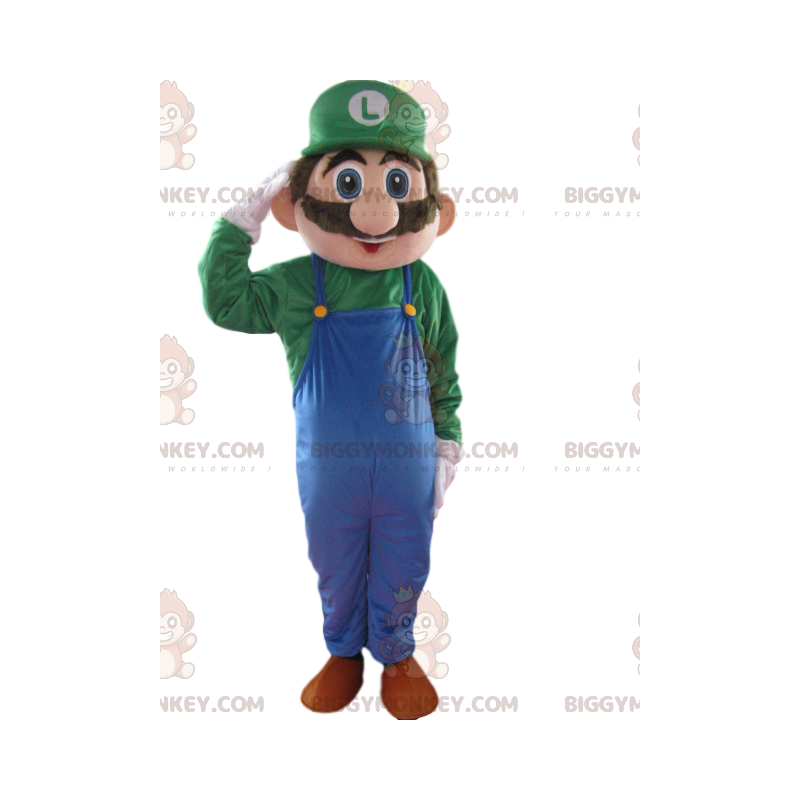 Luigis BIGGYMONKEY™-Maskottchenkostüm aus Nintendos Mario-Spiel
