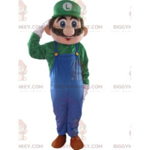 Il costume della mascotte BIGGYMONKEY™ di Luigi, dal gioco