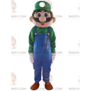 Costume de mascotte BIGGYMONKEY™ de Luigi, du jeu Mario de