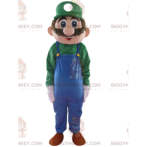 Il costume della mascotte BIGGYMONKEY™ di Luigi, dal gioco