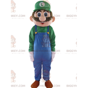 Il costume della mascotte BIGGYMONKEY™ di Luigi, dal gioco