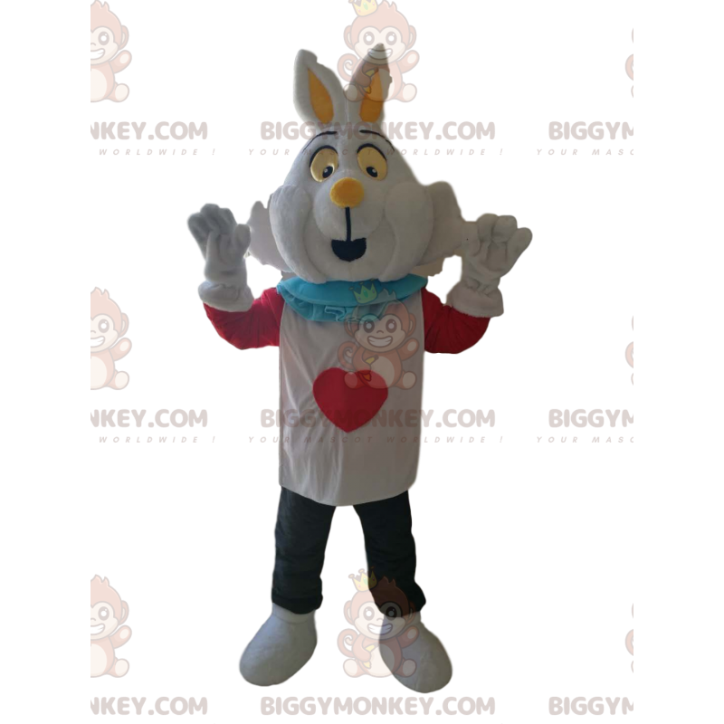 BIGGYMONKEY™ White Rabbit Mascot Costume, from Alice in