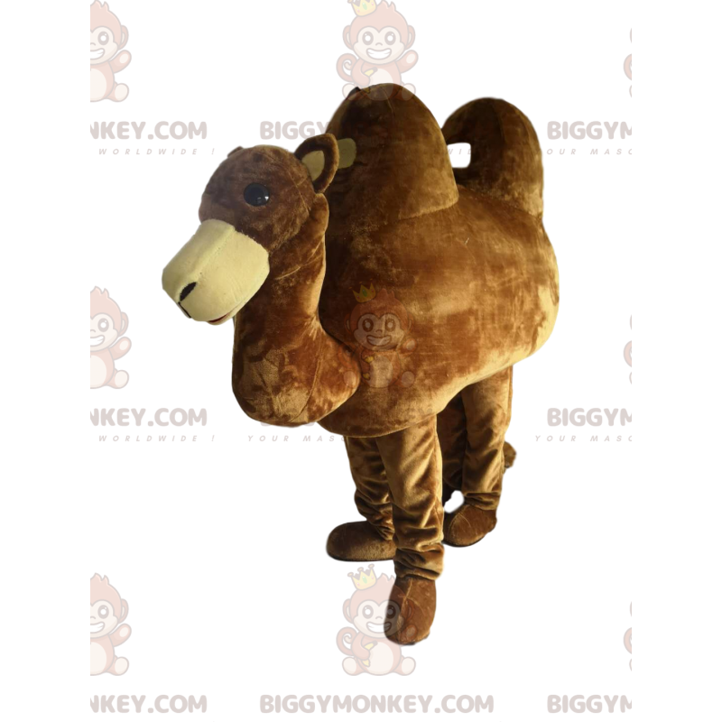 Costume da mascotte BIGGYMONKEY™ cammello. costume da cammello