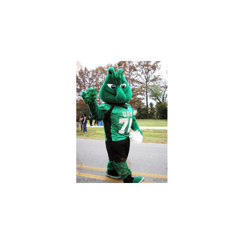 Disfraz de mascota Monstruo verde Muñeco de nieve BIGGYMONKEY™
