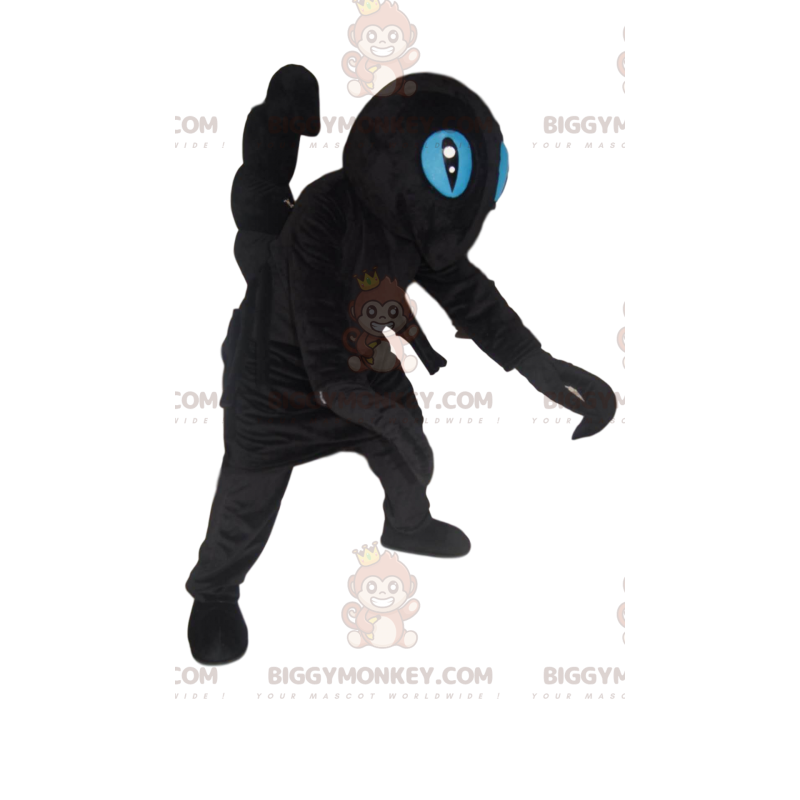 Schwarzer Skorpion BIGGYMONKEY™ Maskottchen-Kostüm -
