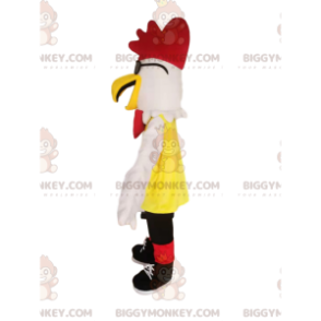 Kostium Maskotka Kurczak BIGGYMONKEY™ z żółtą i czarną odzieżą