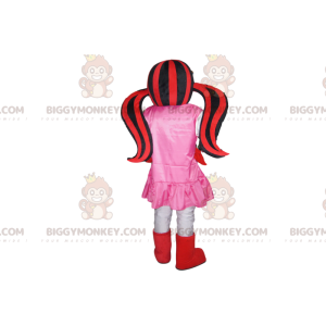 Costume de mascotte BIGGYMONKEY™ de fillette vampire avec deux