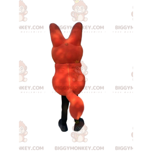 Disfraz de mascota BIGGYMONKEY™ de zorro rojo con su aspecto