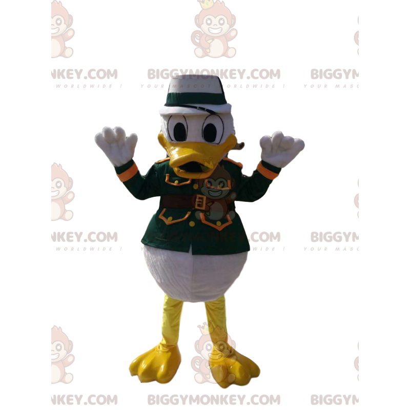 Disfraz de mascota BIGGYMONKEY™ de Donald con chaqueta y