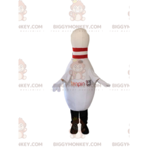 Disfraz de mascota Skittle BIGGYMONKEY™ blanco. Traje de bolos