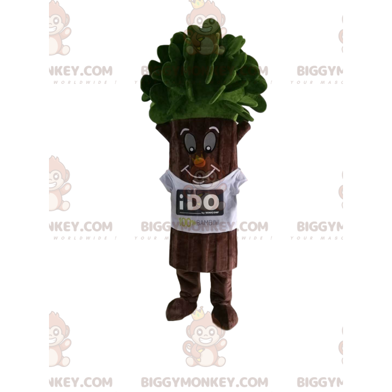 Kostium maskotka drzewo BIGGYMONKEY™ z pięknym zielonym