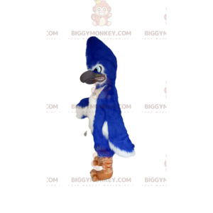 Fato de mascote Blazing Blue Eagle BIGGYMONKEY™. fantasia de