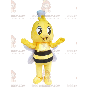 BIGGYMONKEY™ Simpatico costume da mascotte da piccola ape -