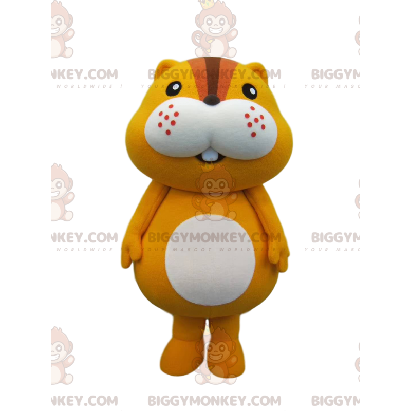 BIGGYMONKEY™ Costume da mascotte da criceto carino e formosa -