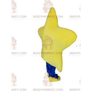 Giant Star Big Smile BIGGYMONKEY™ mascottekostuum -