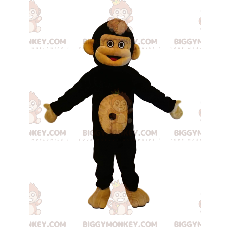 Costume de mascotte BIGGYMONKEY™ de singe drôle et très mignon