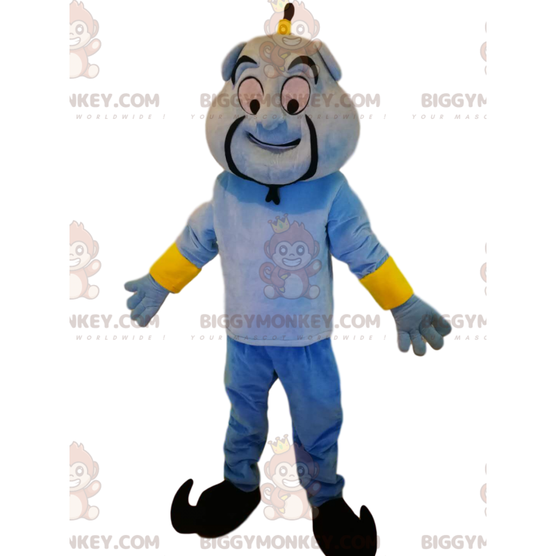 Aladdin Genie BIGGYMONKEY™ mascottekostuum. Aladdin Genie