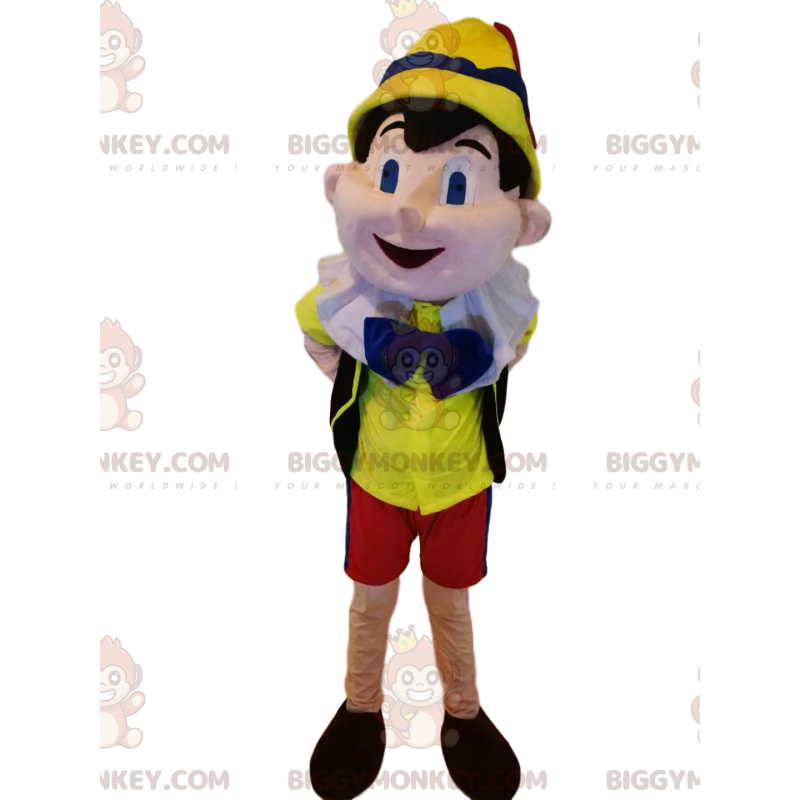 Kostým maskota Pinocchio BIGGYMONKEY™ – Biggymonkey.com
