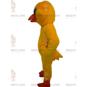 Disfraz de mascota BIGGYMONKEY™ Pato amarillo con ojos