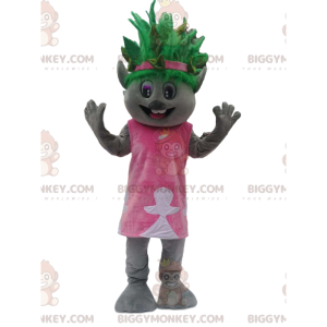 Costume de mascotte BIGGYMONKEY™ de koala gris avec une