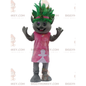 Costume de mascotte BIGGYMONKEY™ de koala gris avec une