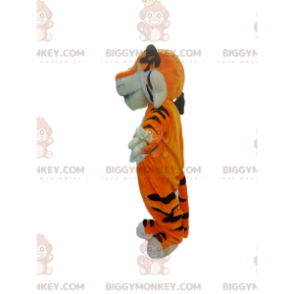 Very Friendly Orange Tiger BIGGYMONKEY™ Mascot Costume -