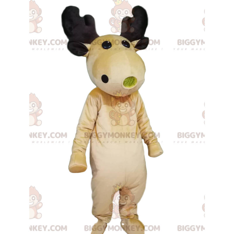 Costume de mascotte BIGGYMONKEY™ de renne avec de magnifiques