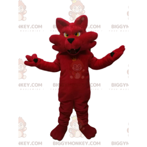 Disfraz de mascota BIGGYMONKEY™ de zorro rojo. disfraz de zorro