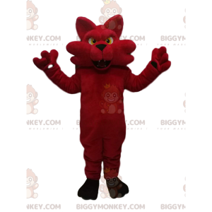 Traje de mascote Red Fox BIGGYMONKEY™. fantasia de raposa –