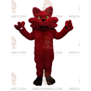 Costume de mascotte BIGGYMONKEY™ de renard rouge. Costume de