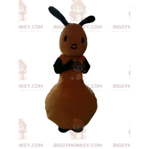 Bonito disfraz de mascota de conejo amarillo BIGGYMONKEY™ -