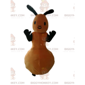 BIGGYMONKEY™ mascottekostuum schattig geel konijn -
