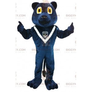 Disfraz de mascota BIGGYMONKEY™ de oso azul Girondins de