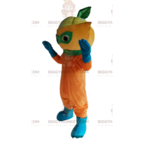 Kostium maskotki z głową cytryny BIGGYMONKEY™ - Biggymonkey.com