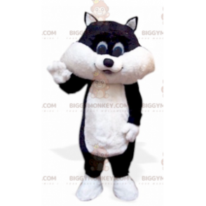 Black and White Cat Kitten BIGGYMONKEY™ Mascot Costume -