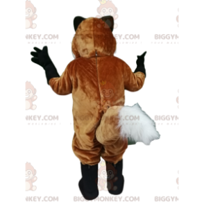 Brun og hvid ræv BIGGYMONKEY™ maskotkostume - Biggymonkey.com