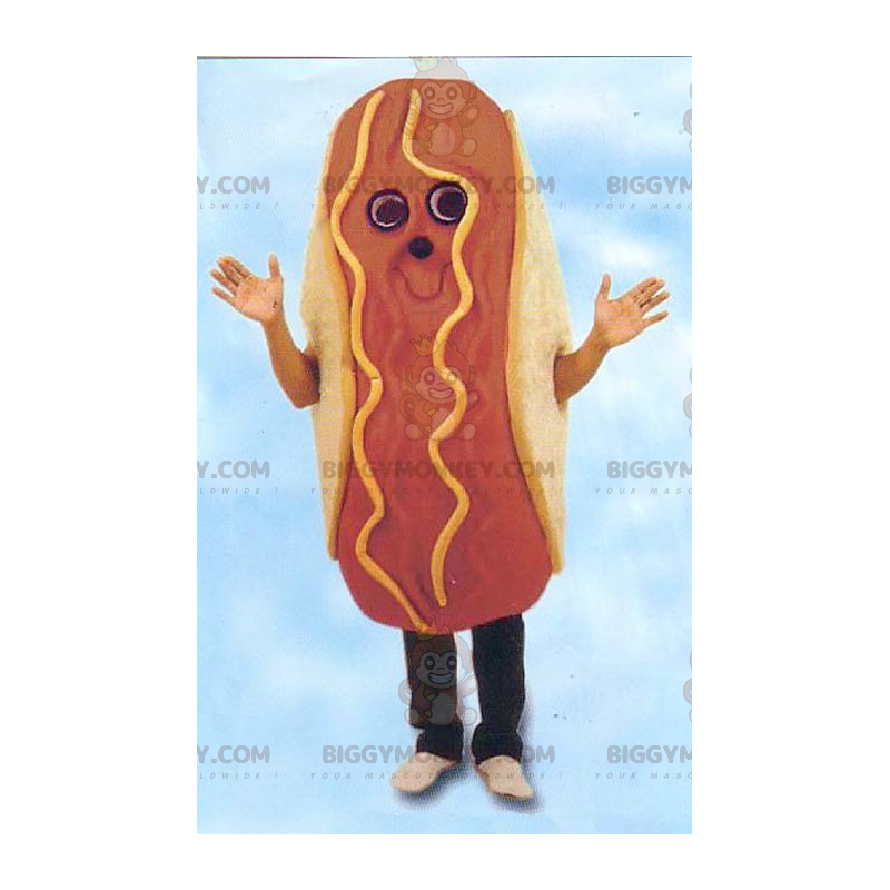 Giant Hot Dog Sandwich BIGGYMONKEY™ Mascot Costume -