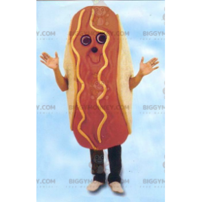 Costume de mascotte BIGGYMONKEY™ de sandwich de hot dog géant -