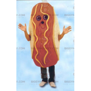Giant Hot Dog Sandwich BIGGYMONKEY™ Mascot Costume –