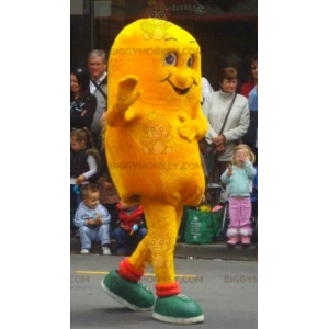 Costume de mascotte BIGGYMONKEY™ de bonhomme jaune de patate