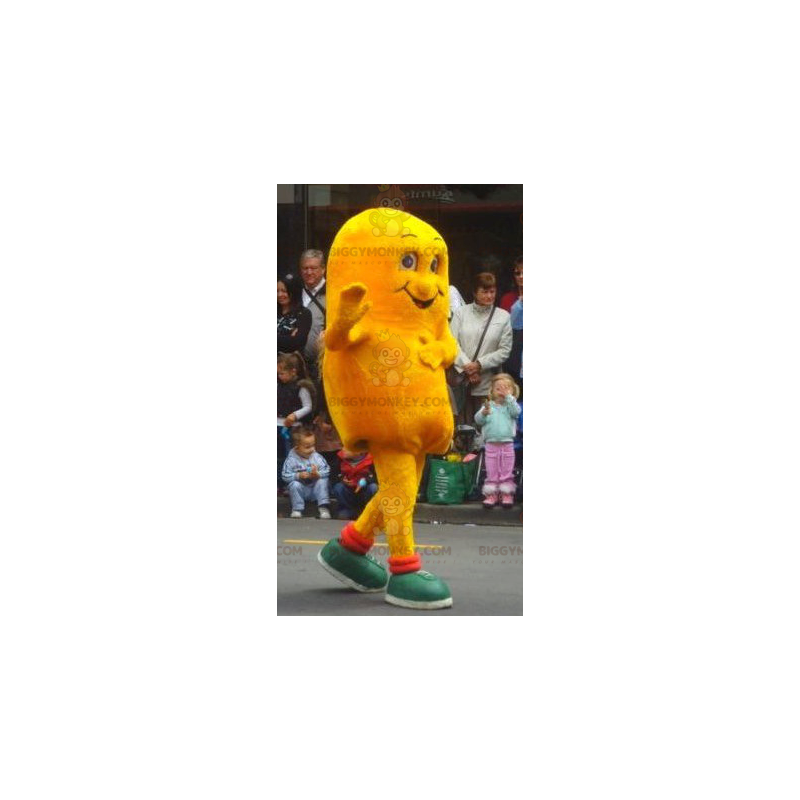 Costume de mascotte BIGGYMONKEY™ de bonhomme jaune de patate