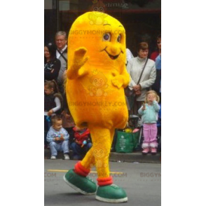 BIGGYMONKEY™ Disfraz de mascota hombre patata gigante amarillo