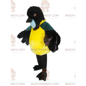 Costume de mascotte BIGGYMONKEY™ de mésange trapue avec un joli