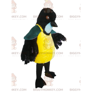 BIGGYMONKEY™ Costume da mascotte di cinciallegra con simpatico