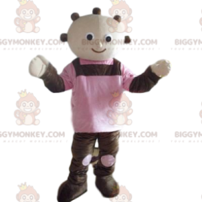 Traje de mascote engraçado do boneco de neve BIGGYMONKEY™ com