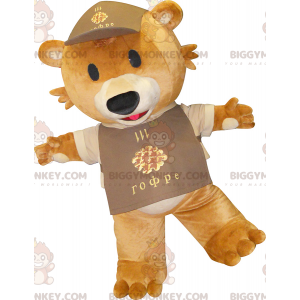 Disfraz de mascota Brown Giant Teddy BIGGYMONKEY™ -