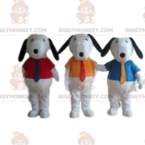 Pluto's BIGGYMONKEY™ mascottekostuumtrio, met shirts -