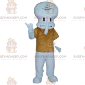 BIGGYMONKEY™ mascot costume of Carlo Tentacule, the octopus