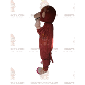 Disfraz de mascota BIGGYMONKEY™ de mono con una gran sonrisa -
